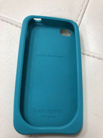 Kate Spade Blue Striped iPhone 4s Cell Phone Case