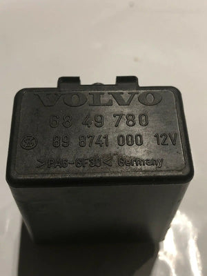 Vintage Volvo Electrical Relay Replaces Oem Part 68 49 780 And 89 8741 000 Used