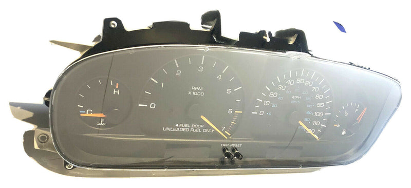 Premium 1997-00 Dodge Caravan Instrument Cluster Speedometer Tachco Black gauge