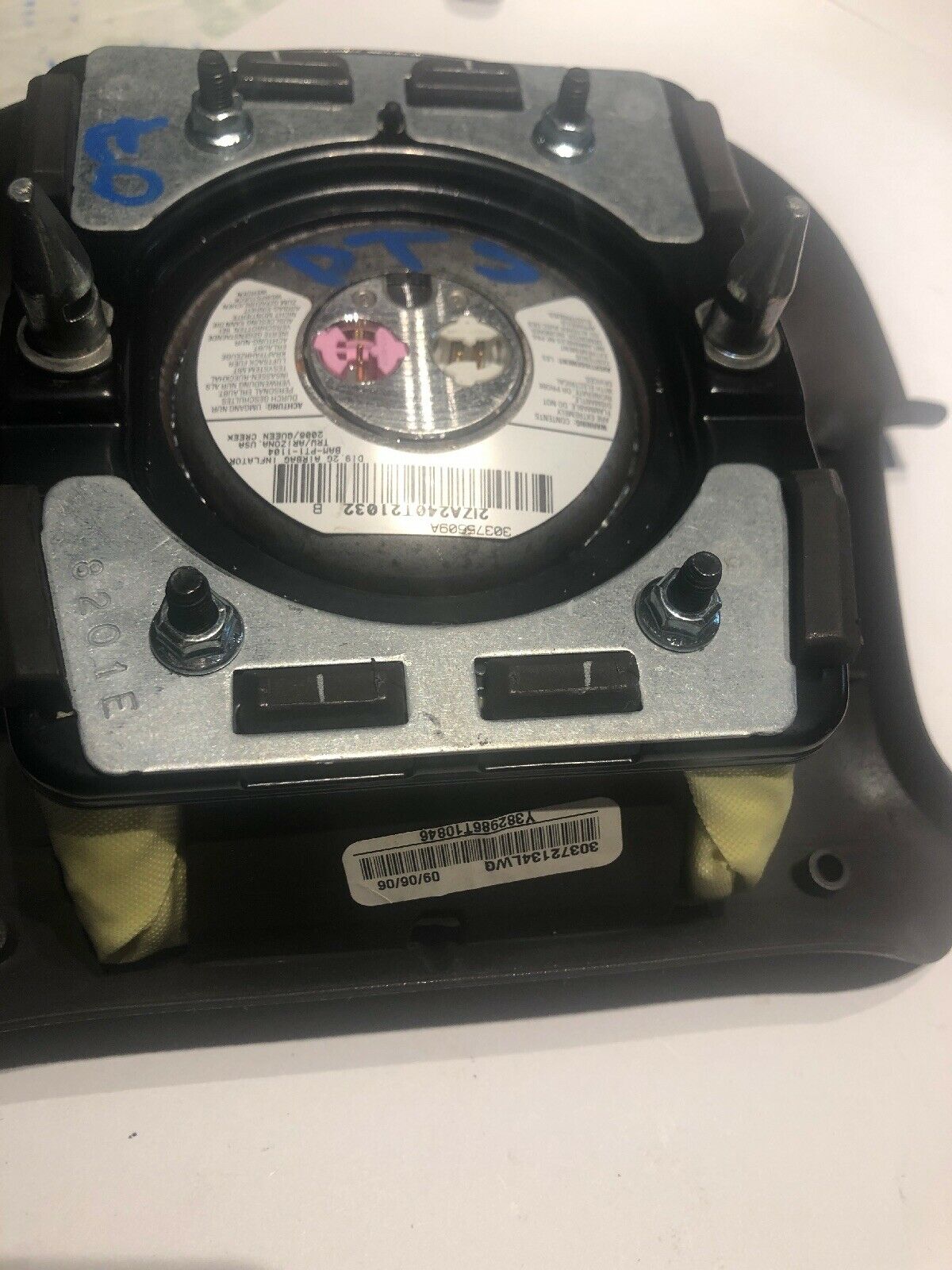 07 2007 Cadillac DTS Driver Wheel Airbag Air Bag OEM
