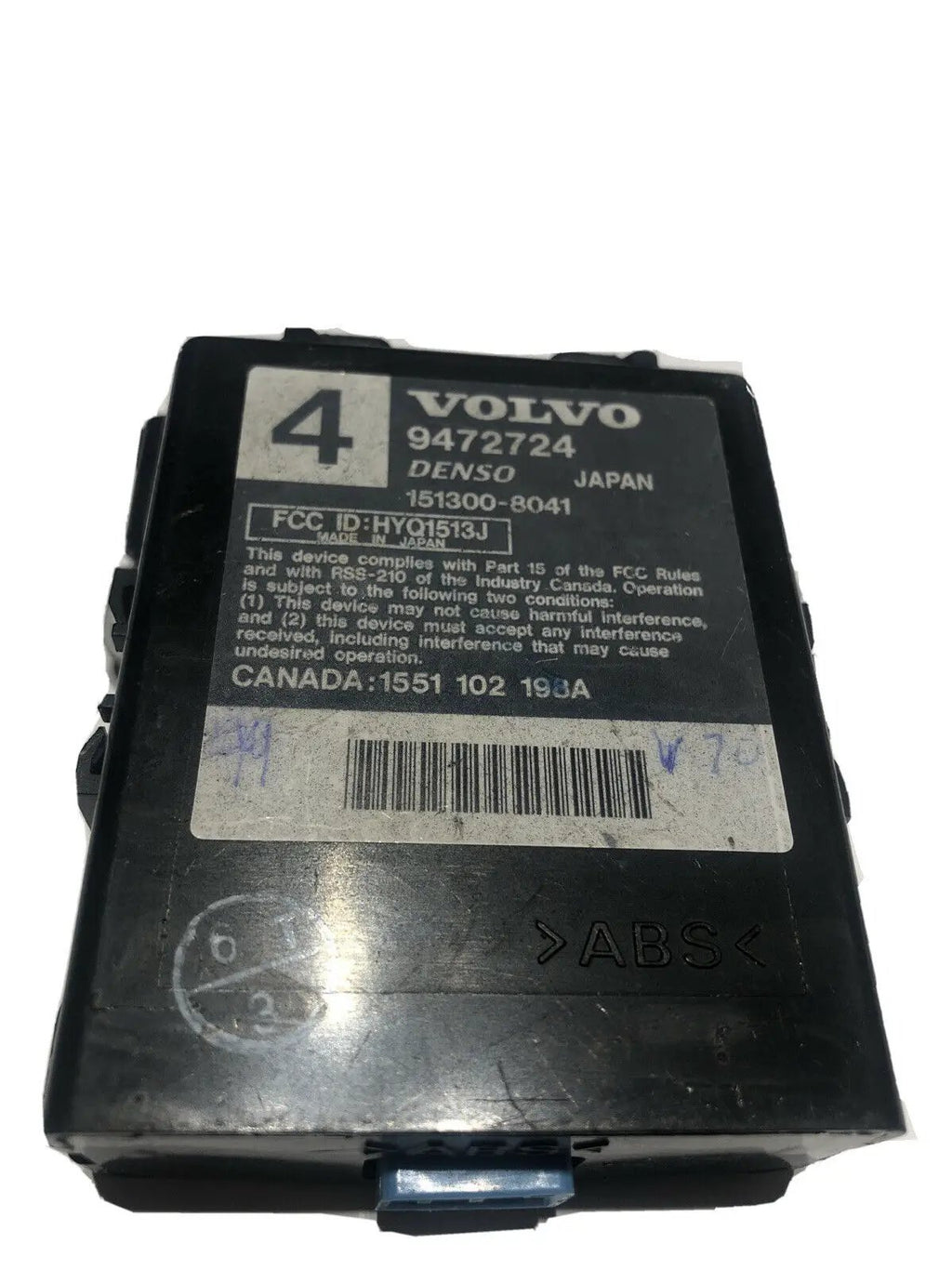 9472724; VOLVO 70 SERIES OEM Keyless Entry Control Module 98 99 00 by VOLVO