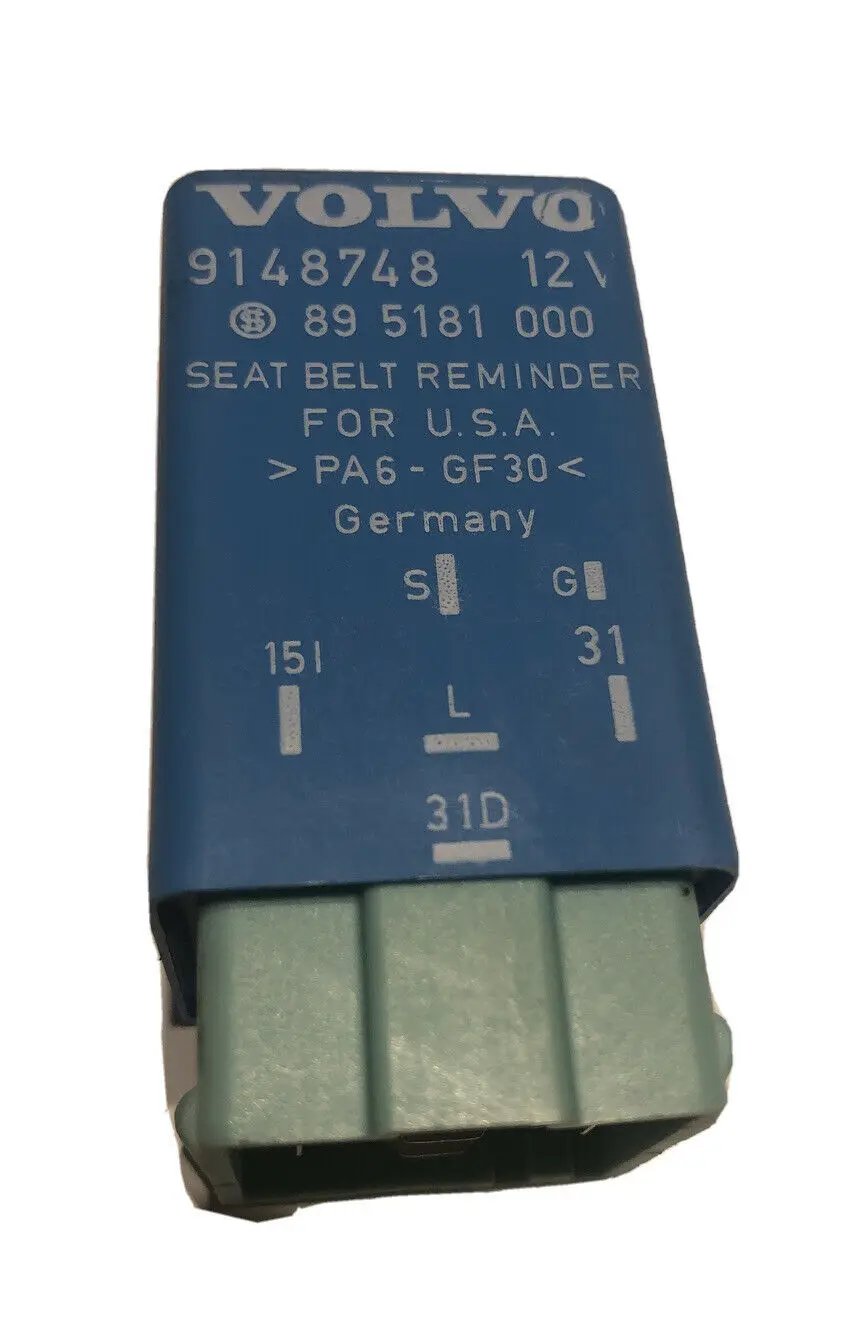 98 Volvo V70/S70 Factory Seat Belt Reminder Relay PN#9148748 by Volvo