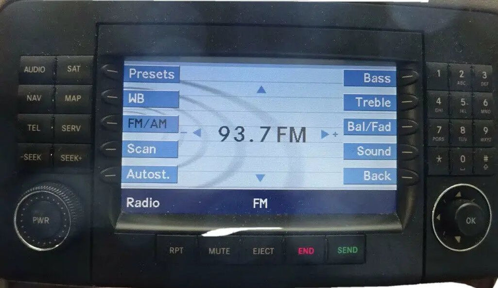 OEM RADIO 2006 MERCEDES ML350 NAVIGATION 1648200679 CD PLAYER by MERCEDES-BENZ