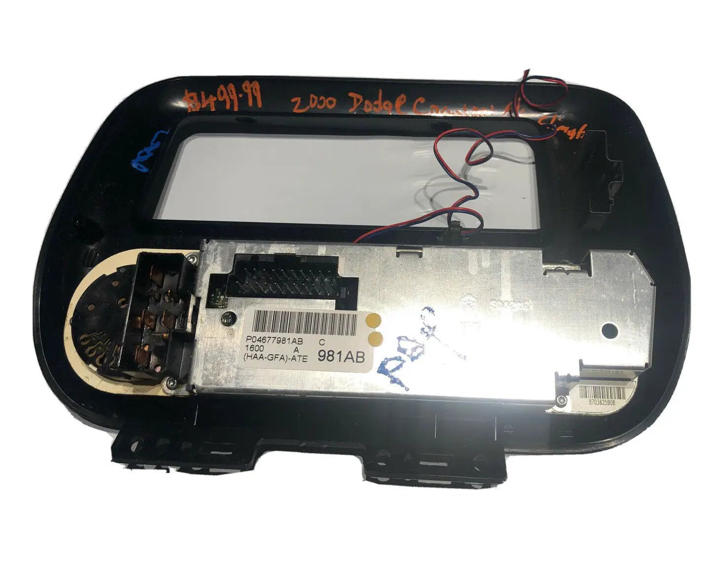 PO 4677915AB 1996-2000 VOYAGER GRAND CARAVAN OEM CLIMATE CONTROL UNIT 1998 1999 by oem plymouth / dodge