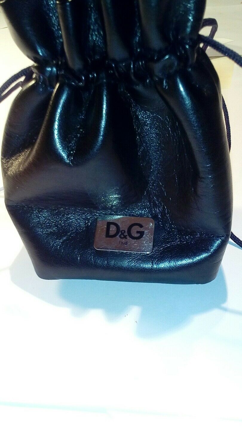 d+gblack drawstring jewlry bag