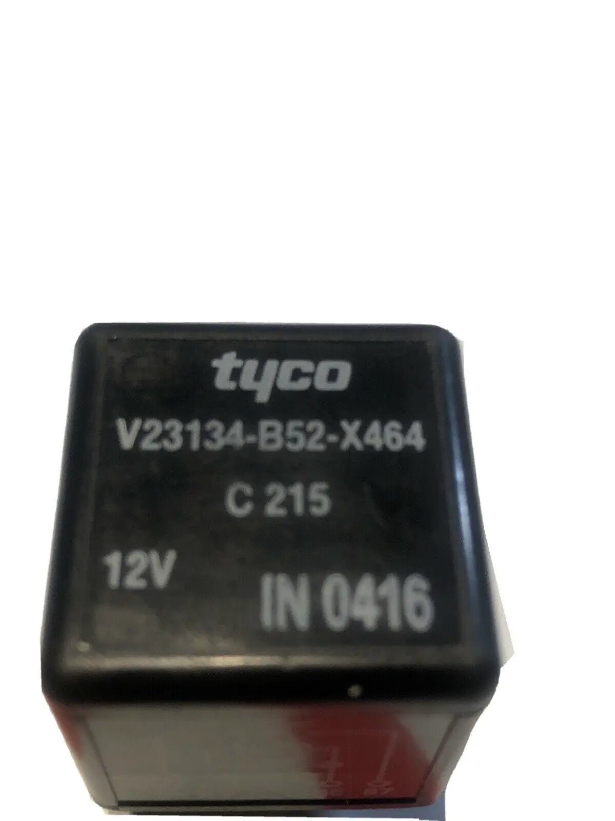 471-Mazda 2 3 6 5 Premicy 4-Pin Black Relay C215 12V Tyco V23134-B52-X464 NI0427 by Mazda (Genuine OE)
