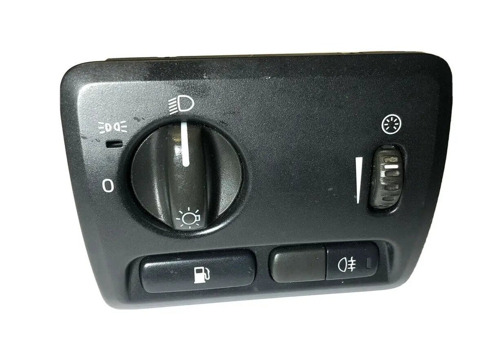 VOLVO 01-09 S60 01-07 V70 XC70 HEADLIGHT SWITCH DASH BLACK NO FOGS OEM 8691752 by Volvo