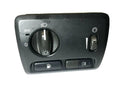 VOLVO 01-09 S60 01-07 V70 XC70 HEADLIGHT SWITCH DASH BLACK NO FOGS OEM 8691752 by Volvo