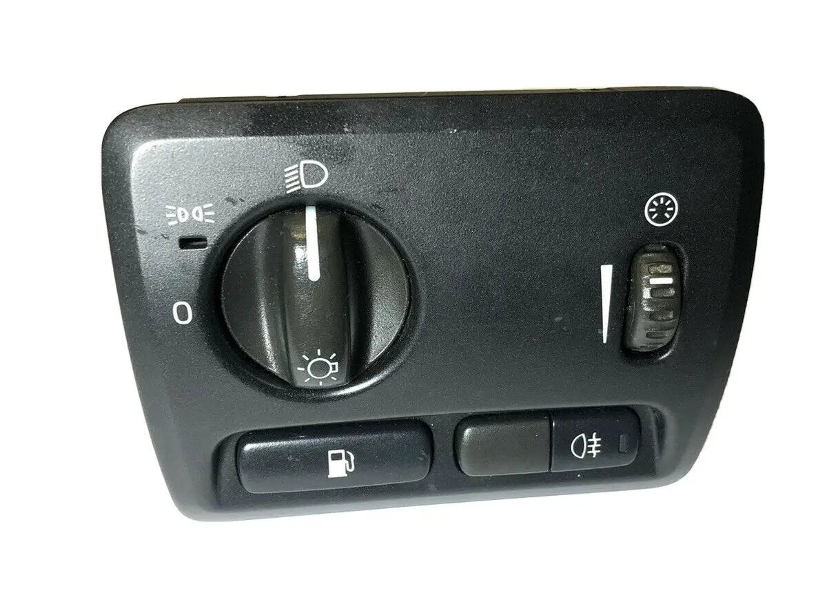VOLVO 01-09 S60 01-07 V70 XC70 HEADLIGHT SWITCH DASH BLACK NO FOGS OEM 8691752 by Volvo
