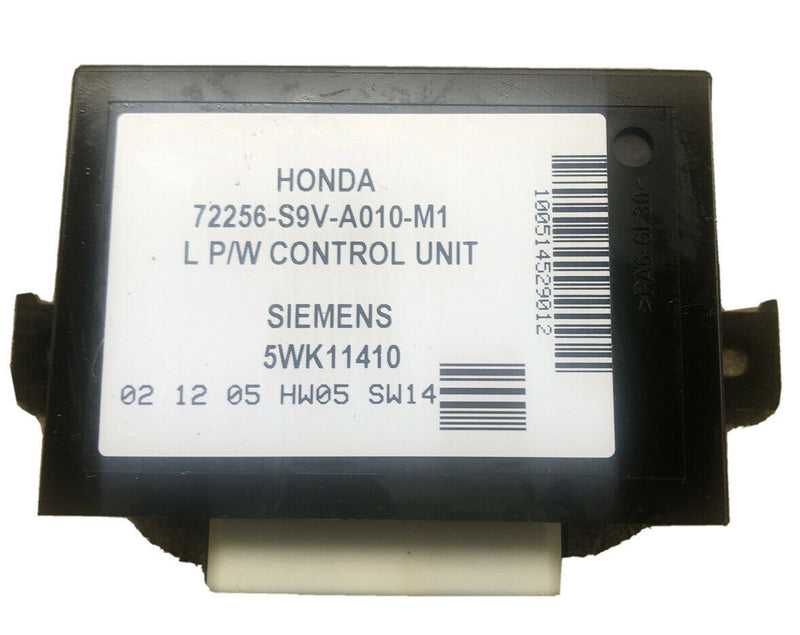 Genuine Honda 72256-S9V-A01 - Left Power Window Control Unit