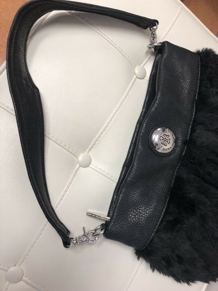 Vintage Dana Buchman Faux Fur Ladies Shoulder Bag
