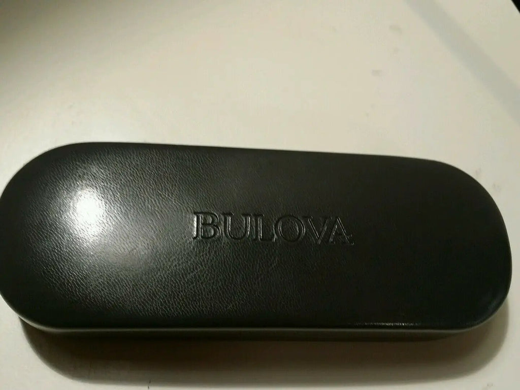 Bulova Gray Sun/Eye Glass Hard Case by Bulova