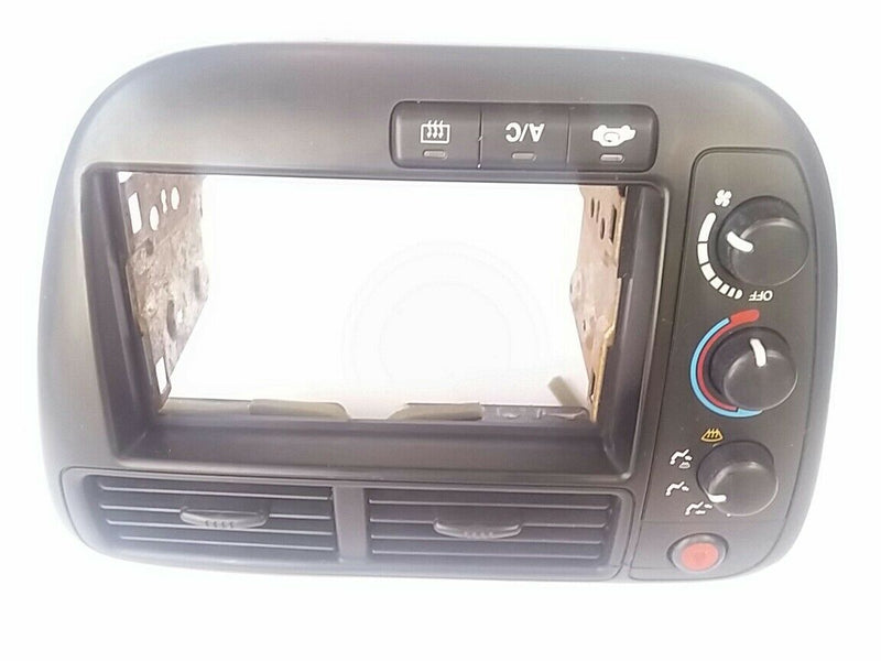 1999 2000 2001 Honda Civic Heater AC Climate Control W/ CD Radio Trim Vent Bezel