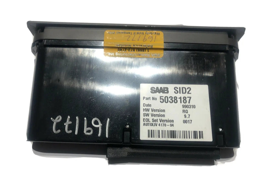 Saab 9-5 SID2 LCD Information Display Screen OEM 5038187 by Saab