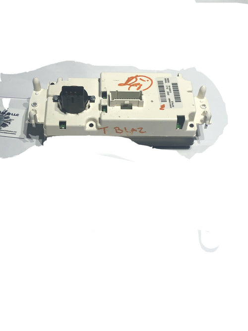 03-09 Trailblazer 10395426 Climate Control Panel Temperature Unit A/C Heater