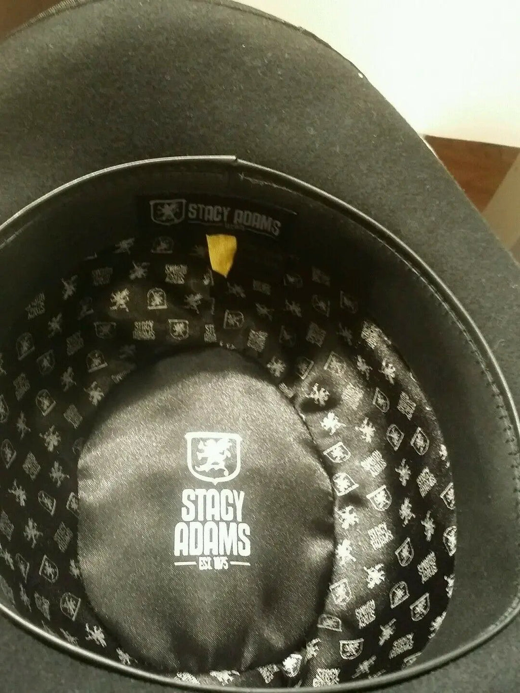 mens black sracy adams hat size xl by Adams