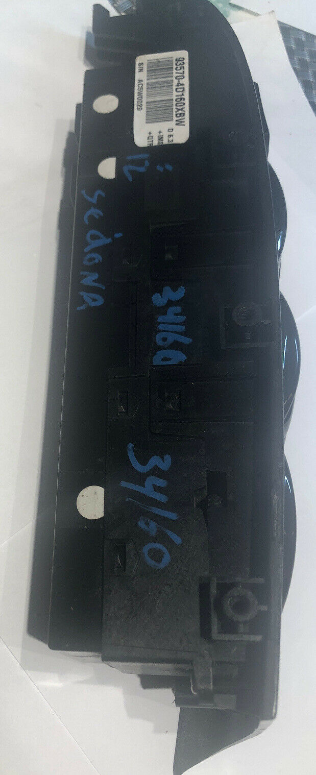 OEM Kia Sedona Driver Door Master Switch 93570-4D160XBW