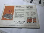 1998 Volvo S90 / V90 Owners Manual book