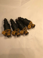 SET OF 4 SIEMENS OEM FUEL INJECTOR 1389563 1989-1995 VOLVO 740-940 2.3L L4