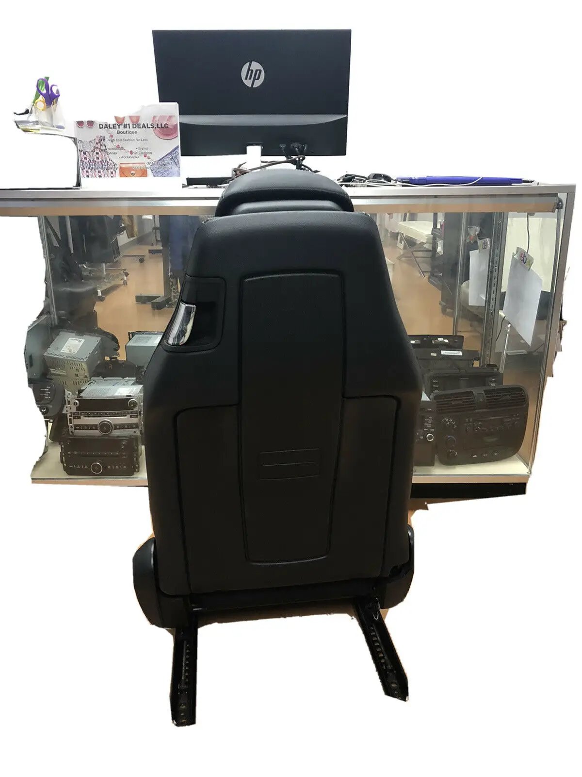 2010-2013 Mercedes Black E550 Front Left Driver Seat with Headrest & Track OEM . by OEM