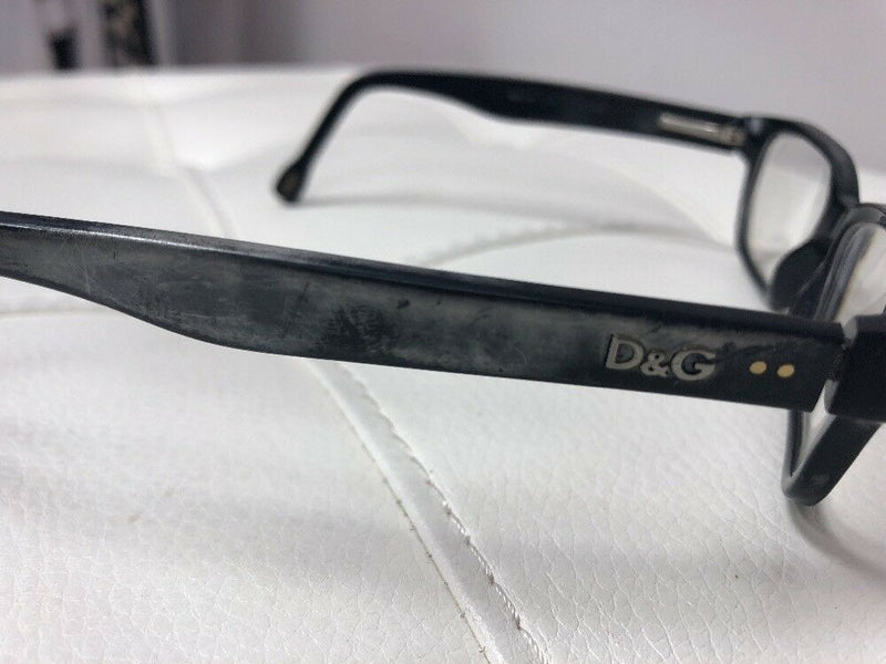 $350 DOLCE & GABANNA WOMENS BLACK EYEGLASSES FRAMES GLASSES OPTICAL LENSES