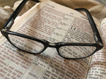 Black Nerd Readig Glasses 1:50