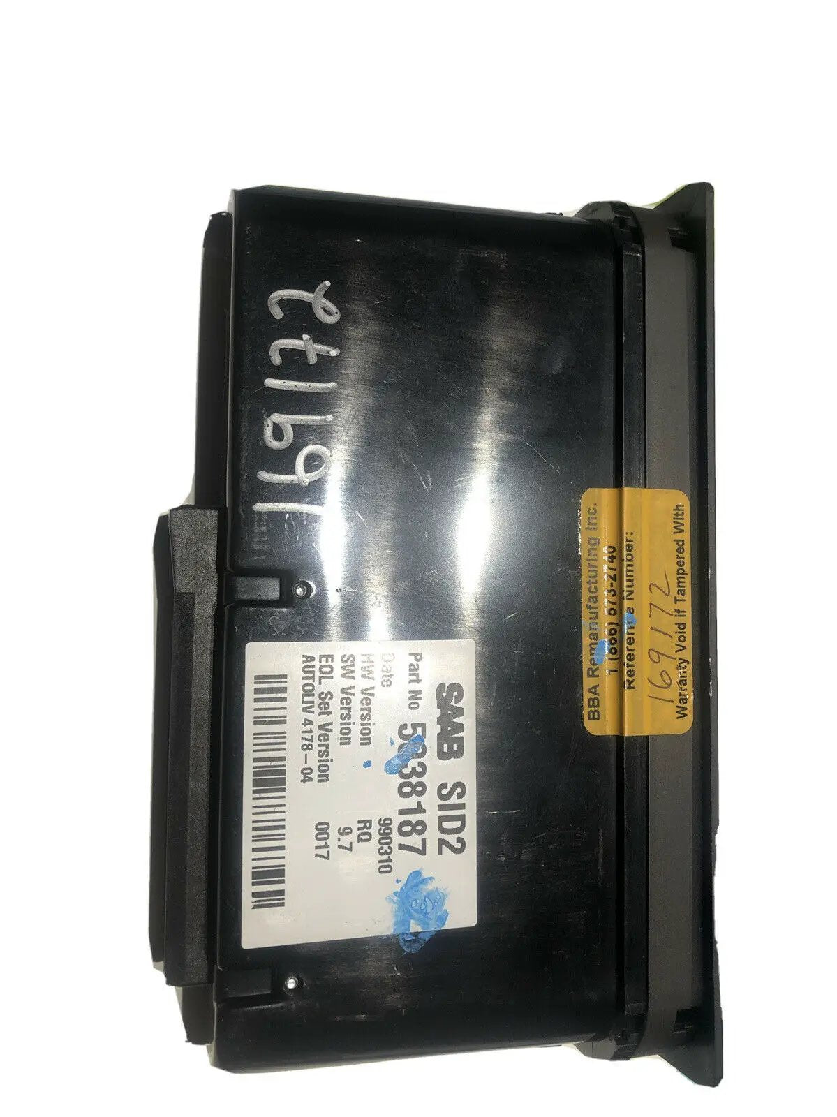 Saab SID2 5038187 Radio Head Unit Informstion Display by Saab