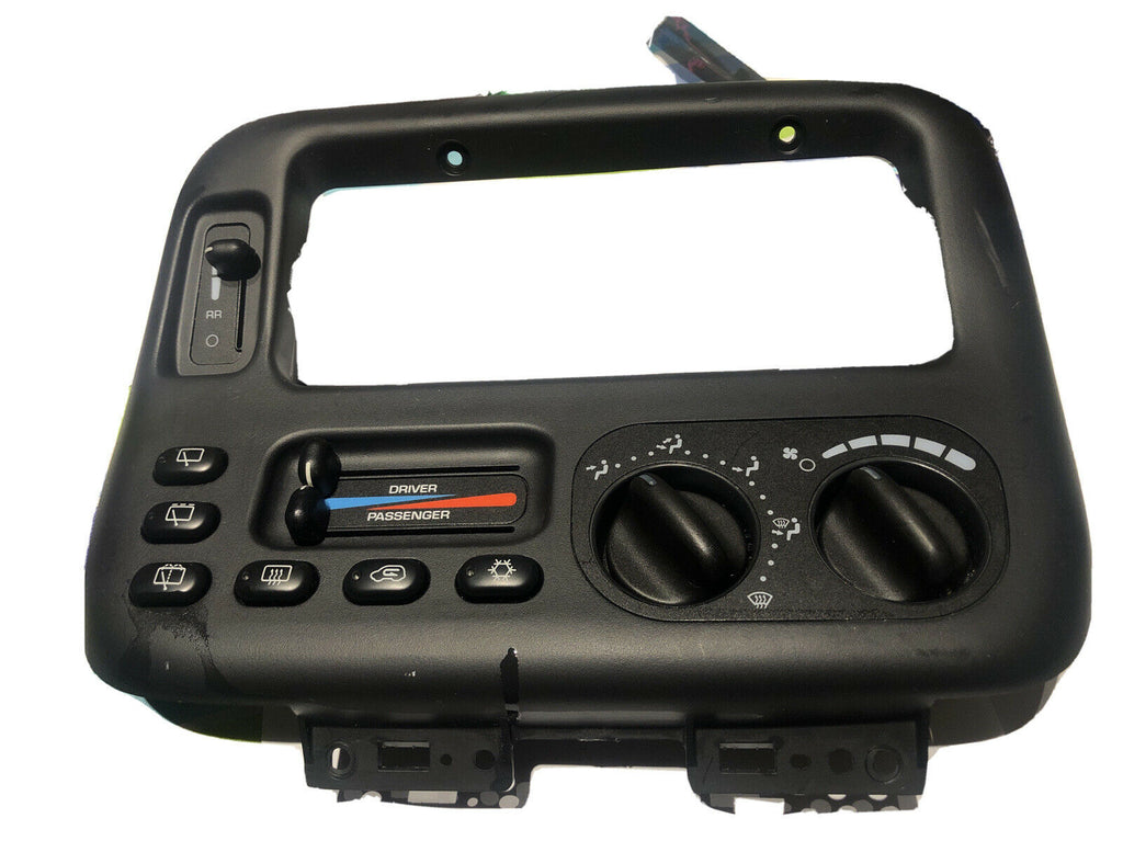 1996-2000 Dodge Caravan A/C Heater Climate Control 96 97 98 99 00 Black Bezel