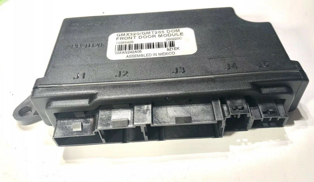 2005 CADILLAC CTS SRX FRONT DOOR MULTIFUNCTION CONTROL MODULE 10365428 OEM