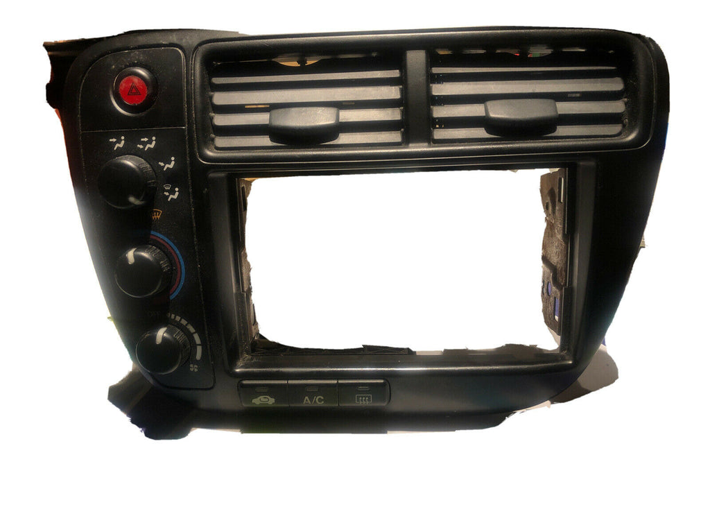 1999-2000 HONDA CIVIC CLIMATE CONTROL A/C VENT RADIO TRIM BEZEL OEM