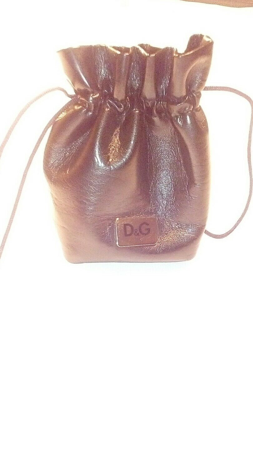 d+gblack drawstring jewlry bag