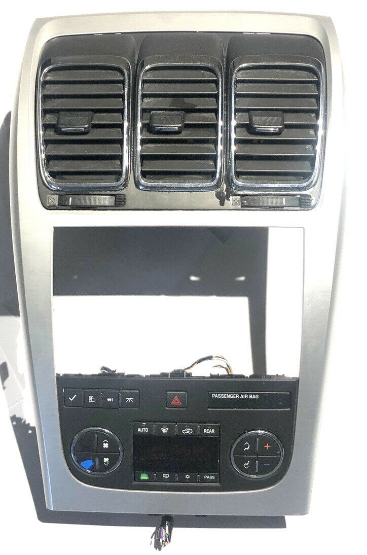 2007-12 2008 2009 2011 Acadia Climate Control Dash Radio Bezel Heat AC 25932036