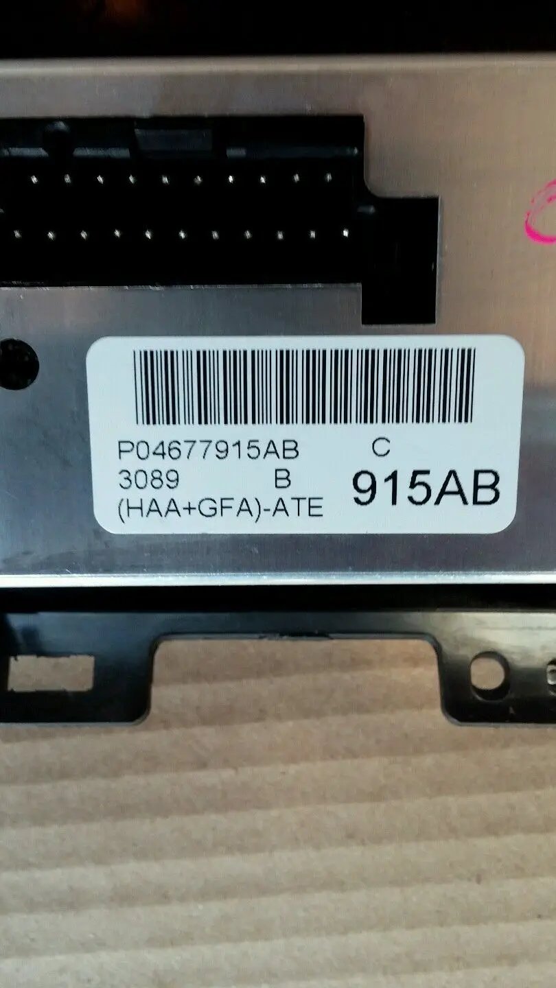 OEM 2000 DODGE Chrysler CARAVAN PLYMOTH Center Bezel AC Control P04677915AB / A+ by OEM DODGE Chrysler Town & Country Jeep