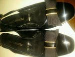 $450  BRUNO MAGLI 8.5  Patent Leather Ballet Flats Shoes ITALY