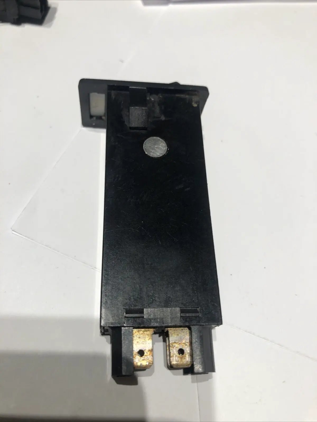 84-89 Volvo 740 OEM Rear Window Defrost Switch 1363797 D4 by Volvo