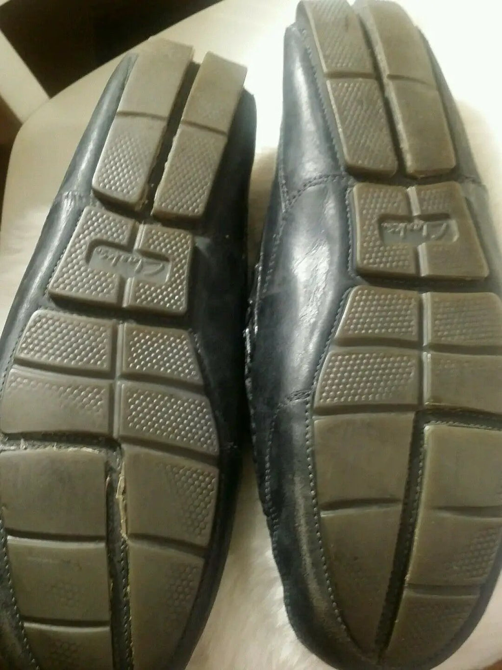 Clarks Hamilton Cove Mens 9.5 M/ Leather Tassel SlipOn/Loafer /63648 Black $99 by Clarks