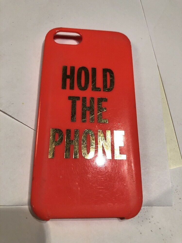 Hold The Phone Iphone 4 Kate Spade Phone Case Orange & Gold