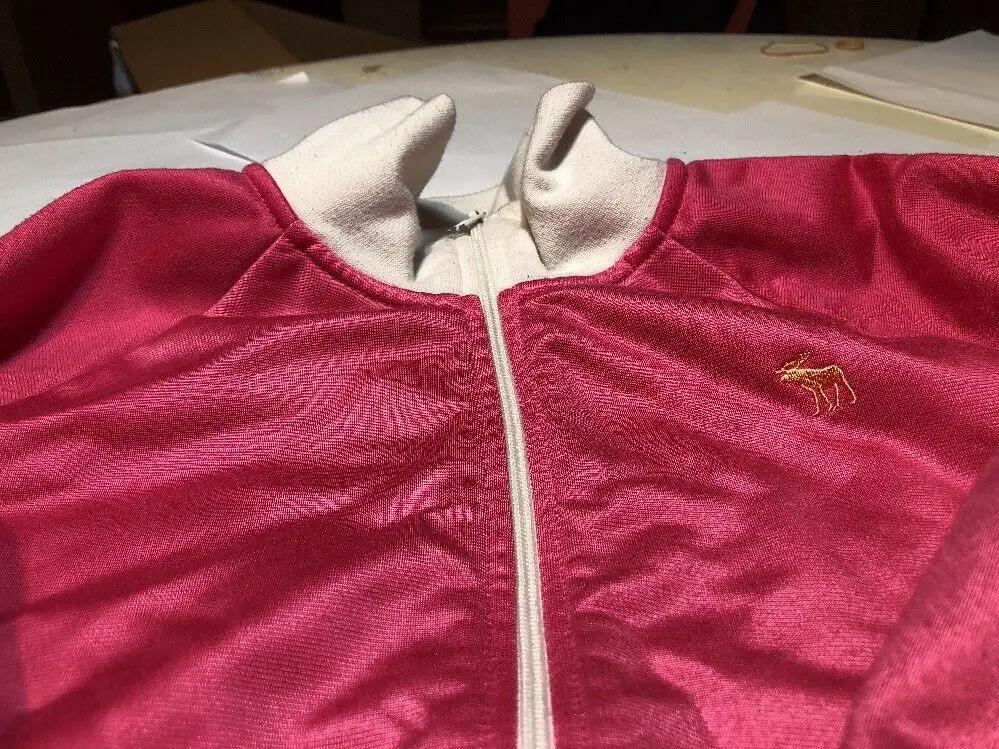 Girls Pink Jogger Abercrombie And Fitch Jacket Size Xl by Abercrombie & Fitch