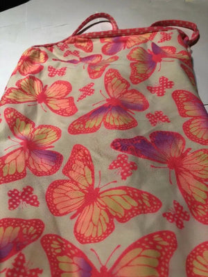 Orange Butterfly Kids Swimsuit Two Piece Bathing Suit For Toddlers