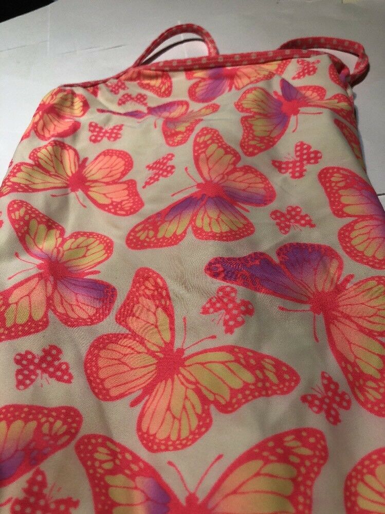 orange butterfly Swimming Suite