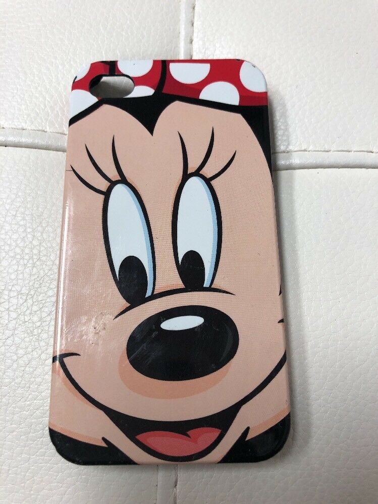 KIDS DESIGN Minnie Mouse -DISNEY- Plastic PHONE CASES-IPHONE 4/4s