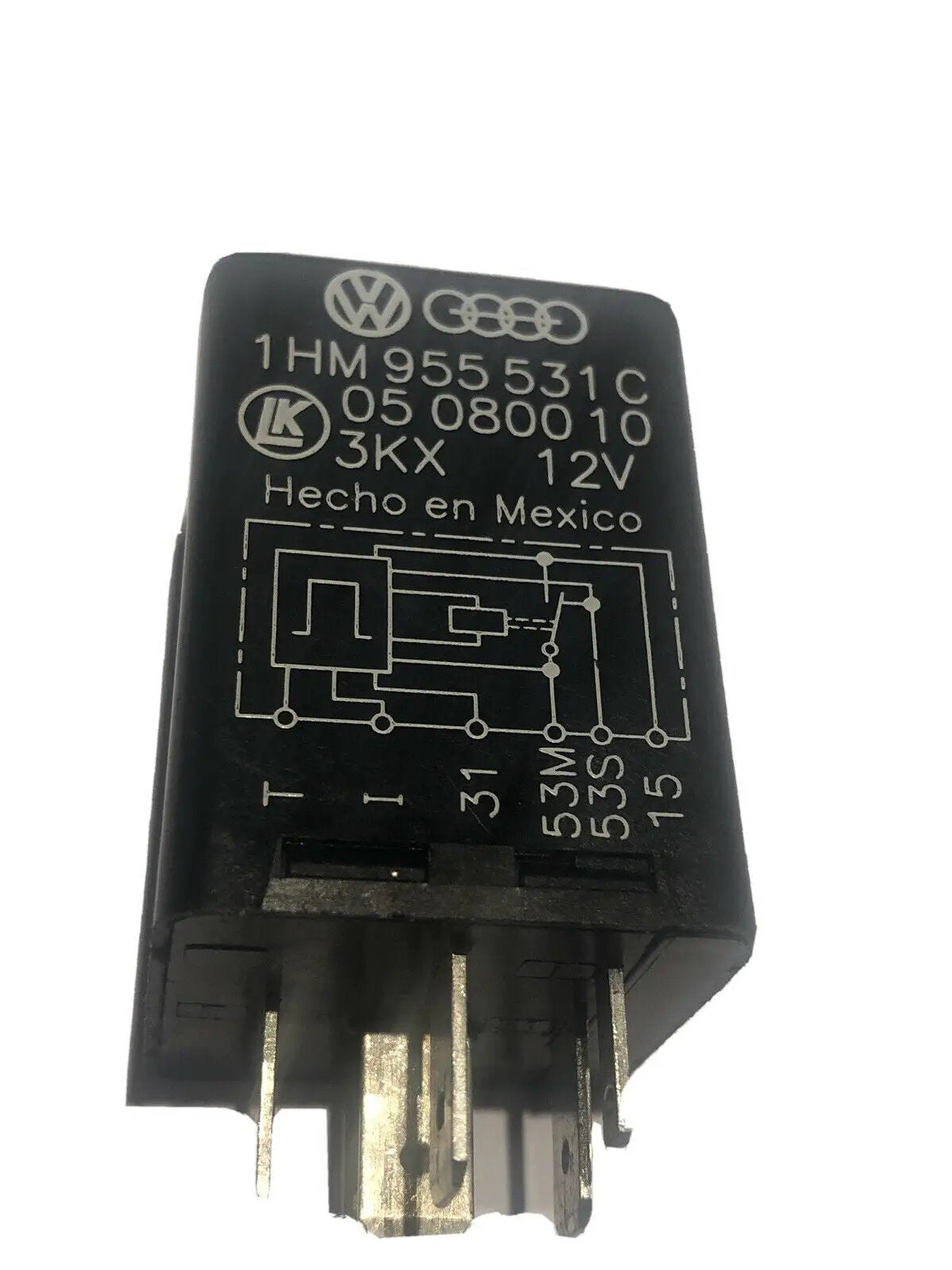 Intermittent Wiper Relay # 196 93-99 VW Jetta Golf GTI Cabrio - 1HM 955 531 C by Volkswagen