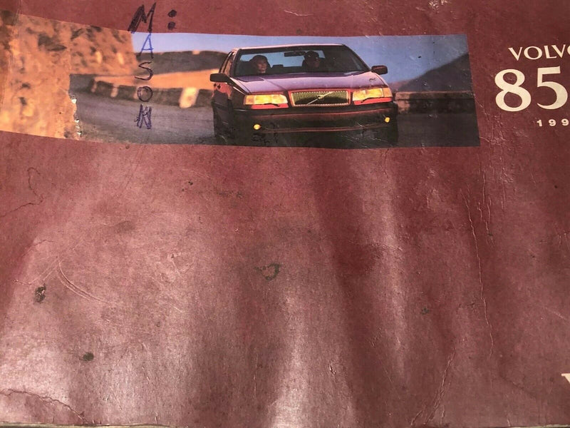 94 1994 Volvo 850 owners manual