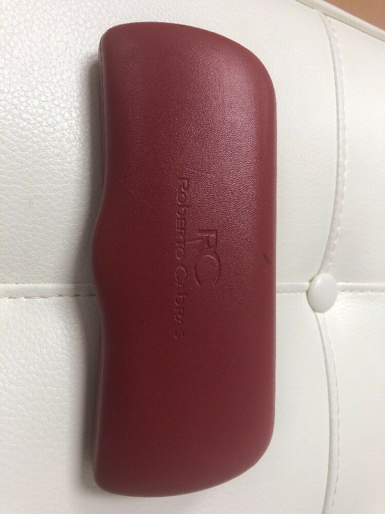 Roberto Cabral Eyeglass Case w/ Pouch and Cloth.