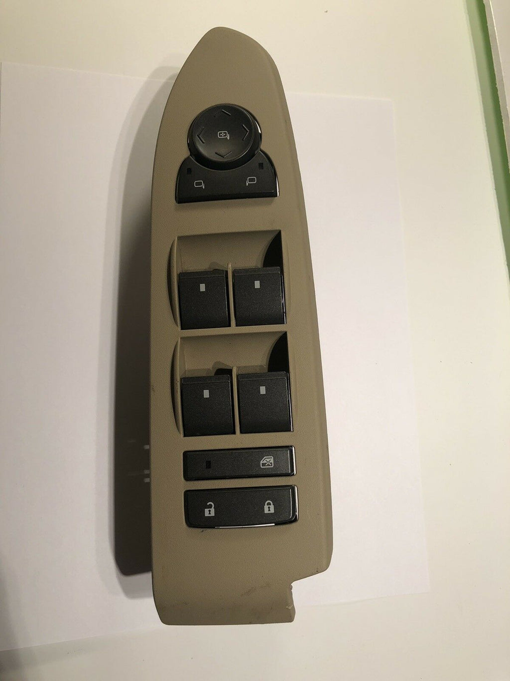 Bosch F00HJ00563 Door Panel Mounted Master Power Window Switch Tan 25970548AA