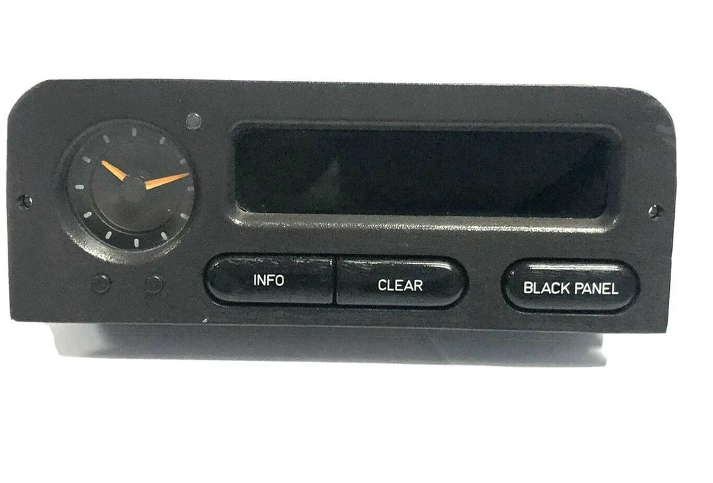 SAAB 900 OEM FRONT SID INFO INFORMATION BLACK PANEL CLEAR CLOCK SWITCH 1994-1998 by Saab