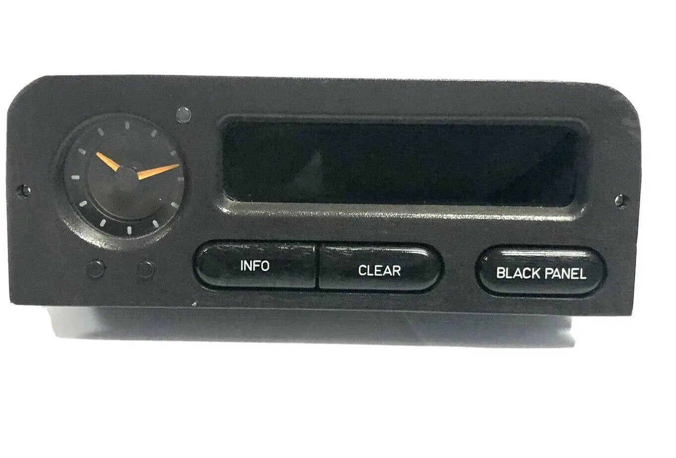 SAAB 900 OEM FRONT SID INFO INFORMATION BLACK PANEL CLEAR CLOCK SWITCH 1994-1998 by Saab