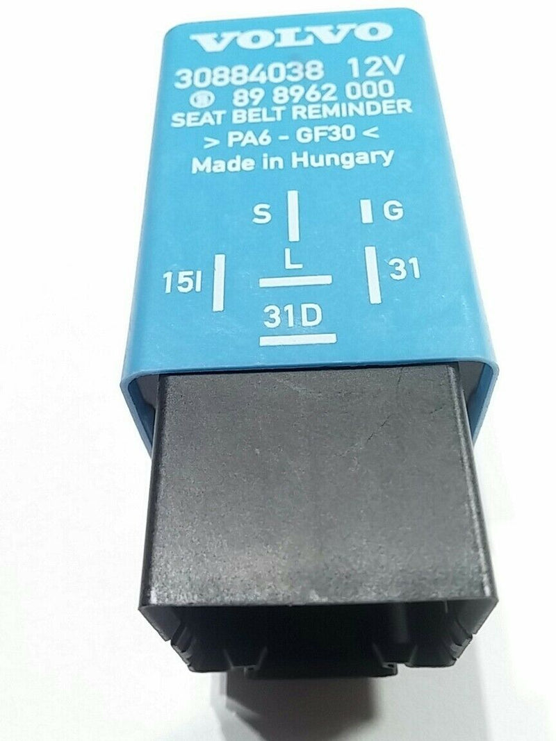 VOLVO  S40 S 40 V40 V 40 00-02 2000-2002 SEAT BELT REMINDER RELAY OE # 30884038