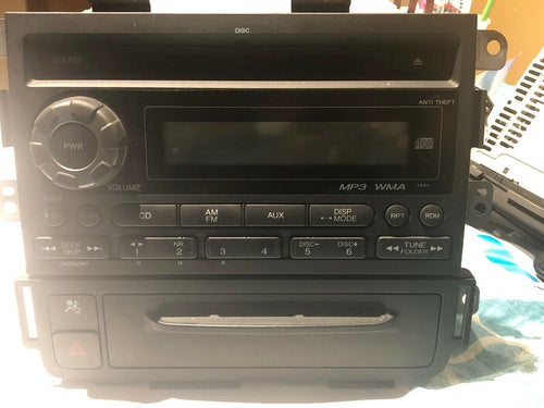 USED: Honda JC3 '09-'12 Ridgeline Gray AM/FM Radio + CD Player (39101-SJC-C310)