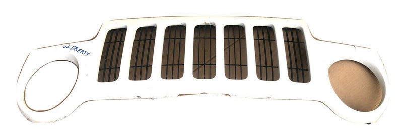 Grille Shell For 2002-2004 Jeep Liberty Chrome Plastic